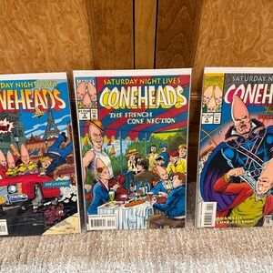Coneheads Comic Book Set - Multicolor